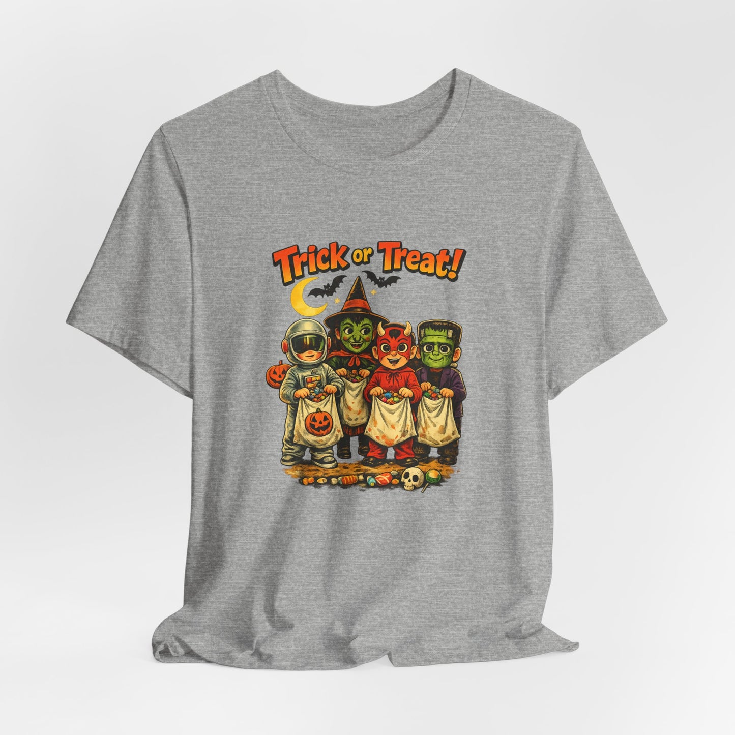 Halloween Trick or Treat Kids Costume T-Shirt