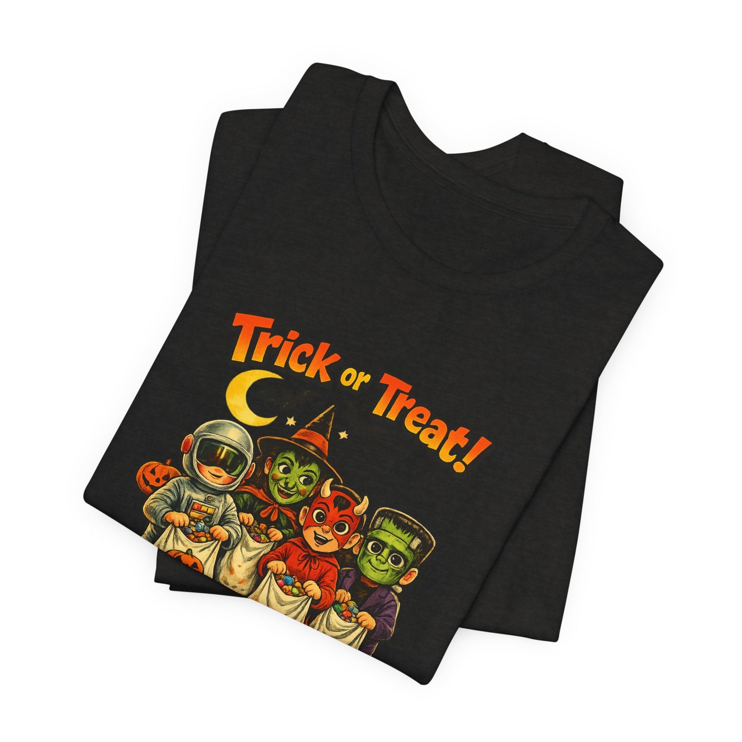 Halloween Trick or Treat Kids Costume T-Shirt