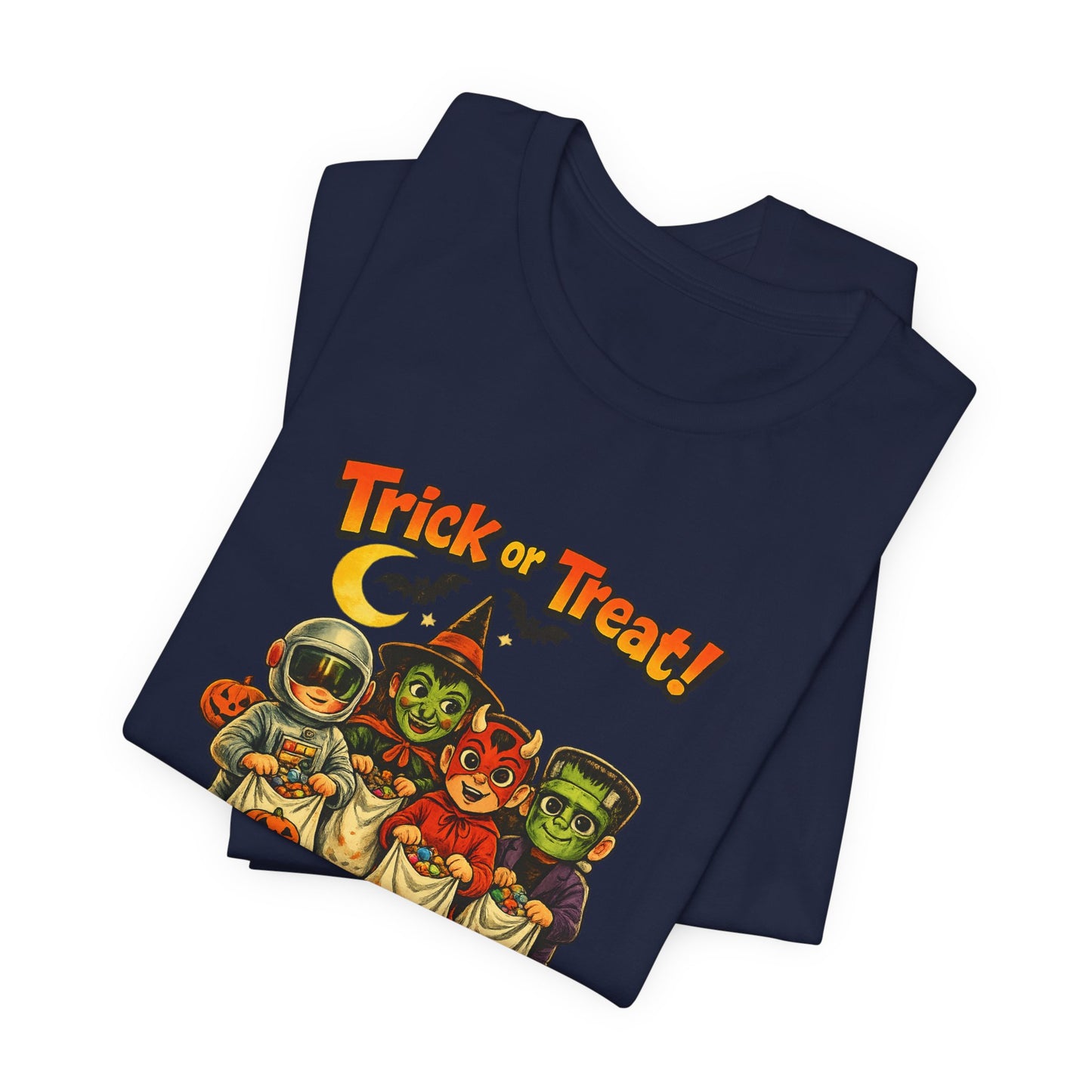 Halloween Trick or Treat Kids Costume T-Shirt