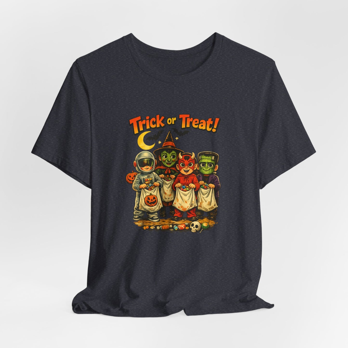 Halloween Trick or Treat Kids Costume T-Shirt