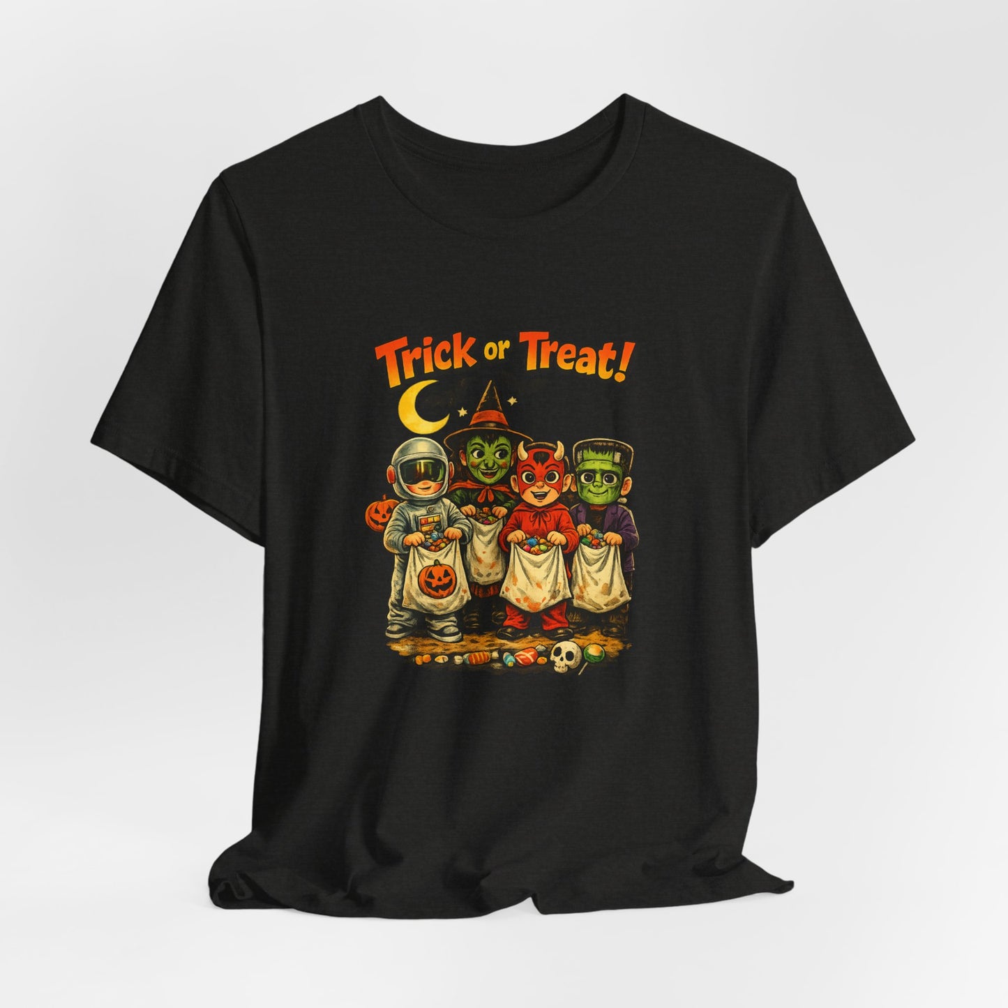 Halloween Trick or Treat Kids Costume T-Shirt
