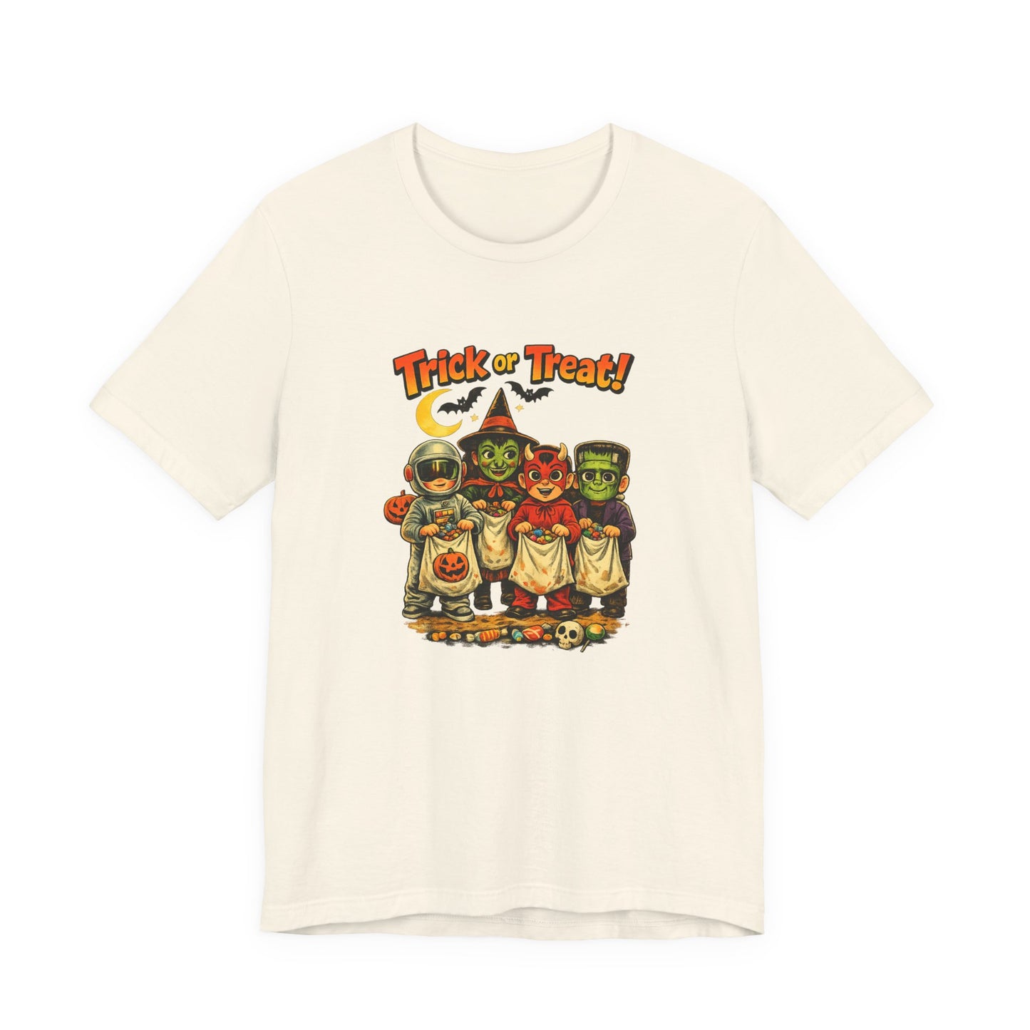 Halloween Trick or Treat Kids Costume T-Shirt