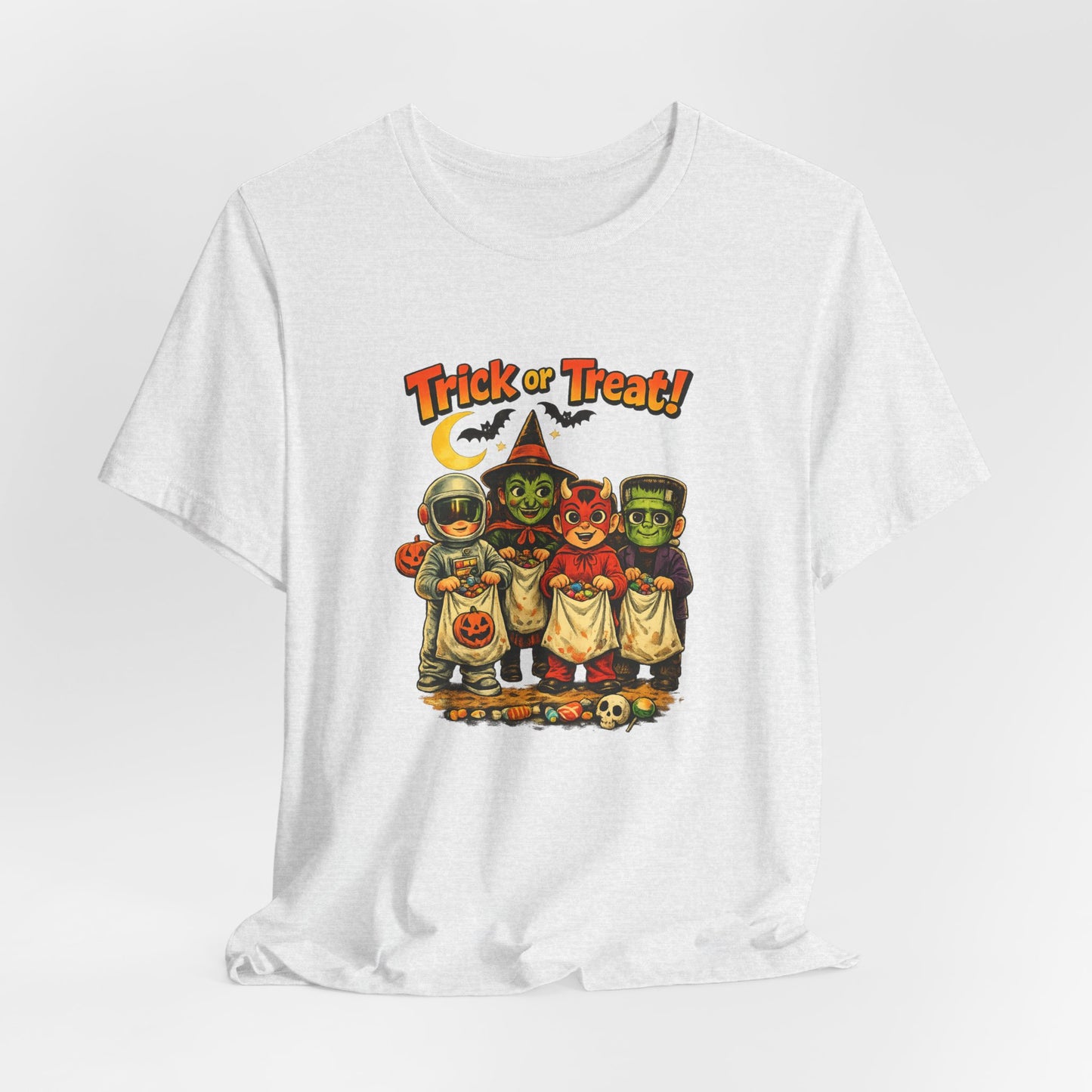 Halloween Trick or Treat Kids Costume T-Shirt