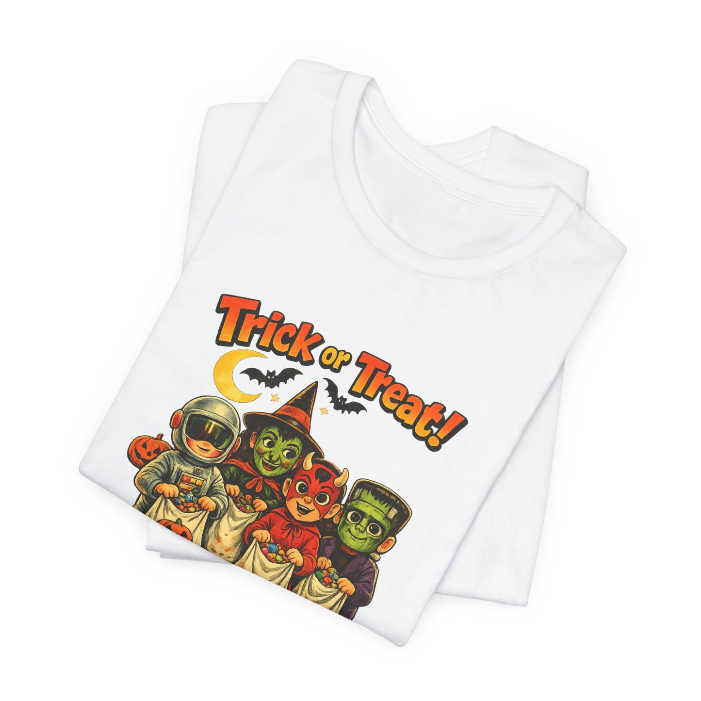 Halloween Trick or Treat Kids Costume T-Shirt