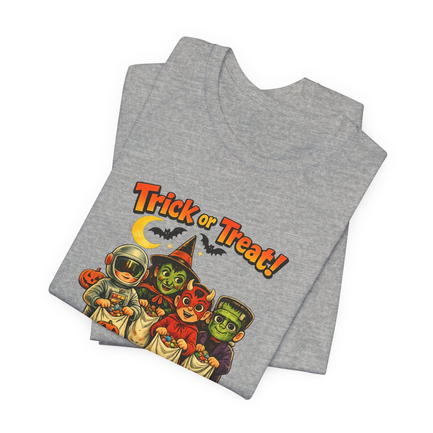 Halloween Trick or Treat Kids Costume T-Shirt