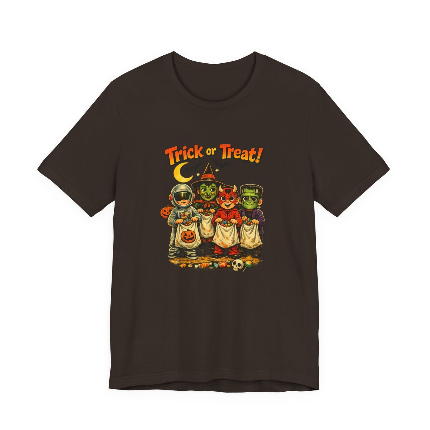 Halloween Trick or Treat Kids Costume T-Shirt