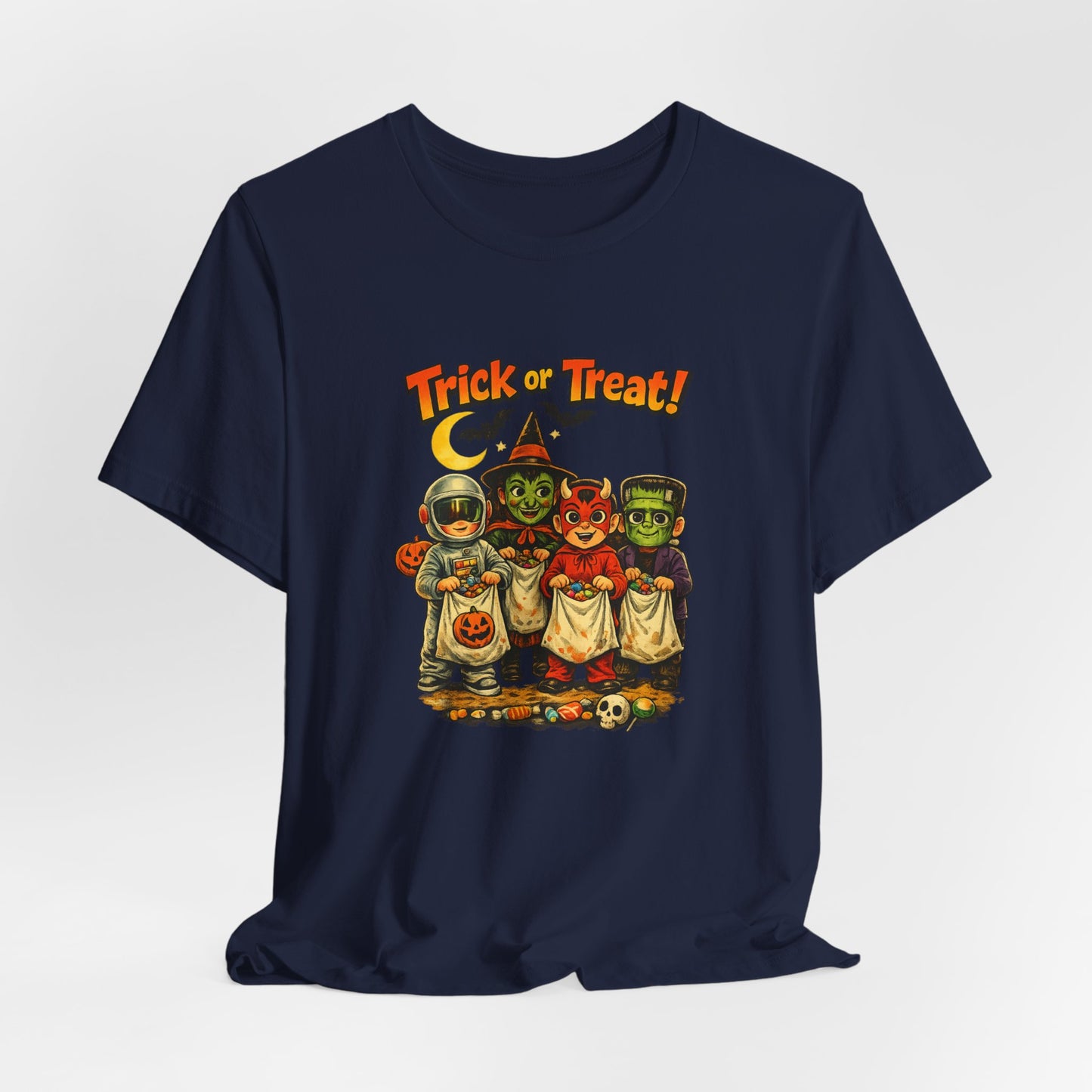Halloween Trick or Treat Kids Costume T-Shirt
