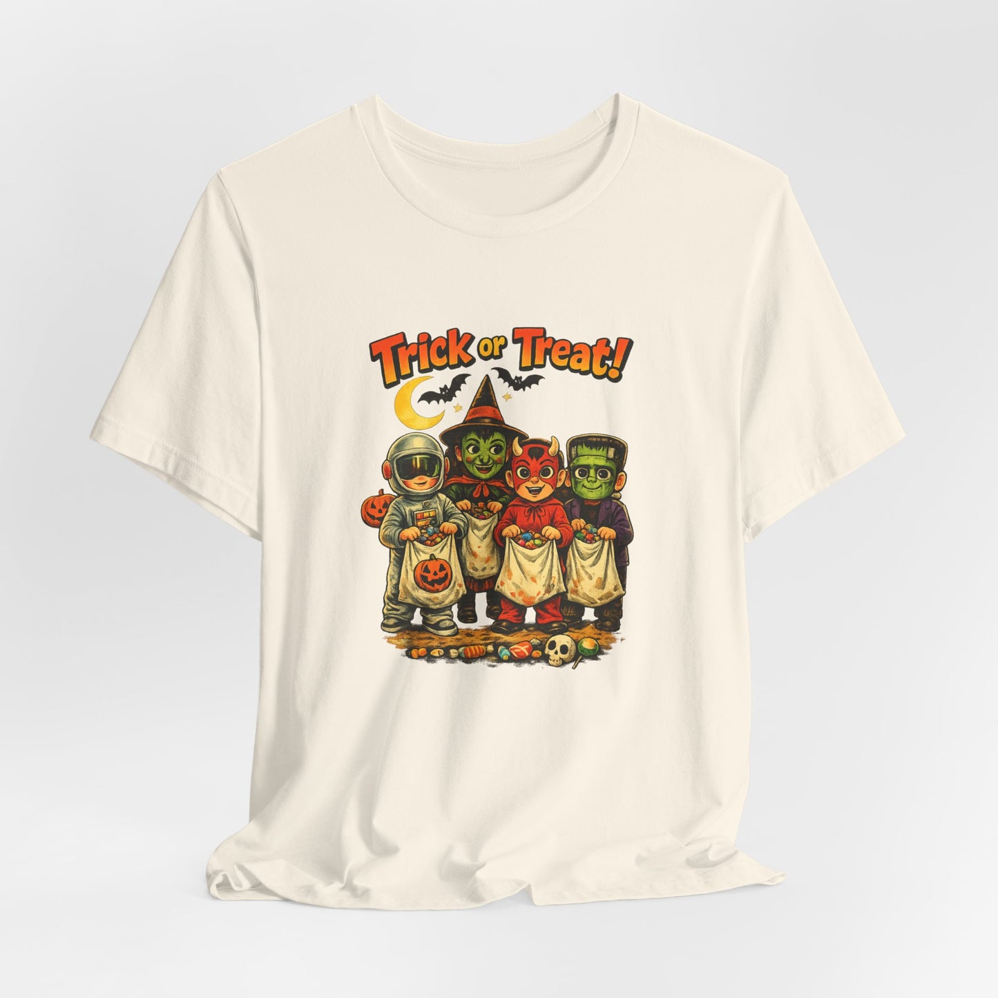 Halloween Trick or Treat Kids Costume T-Shirt