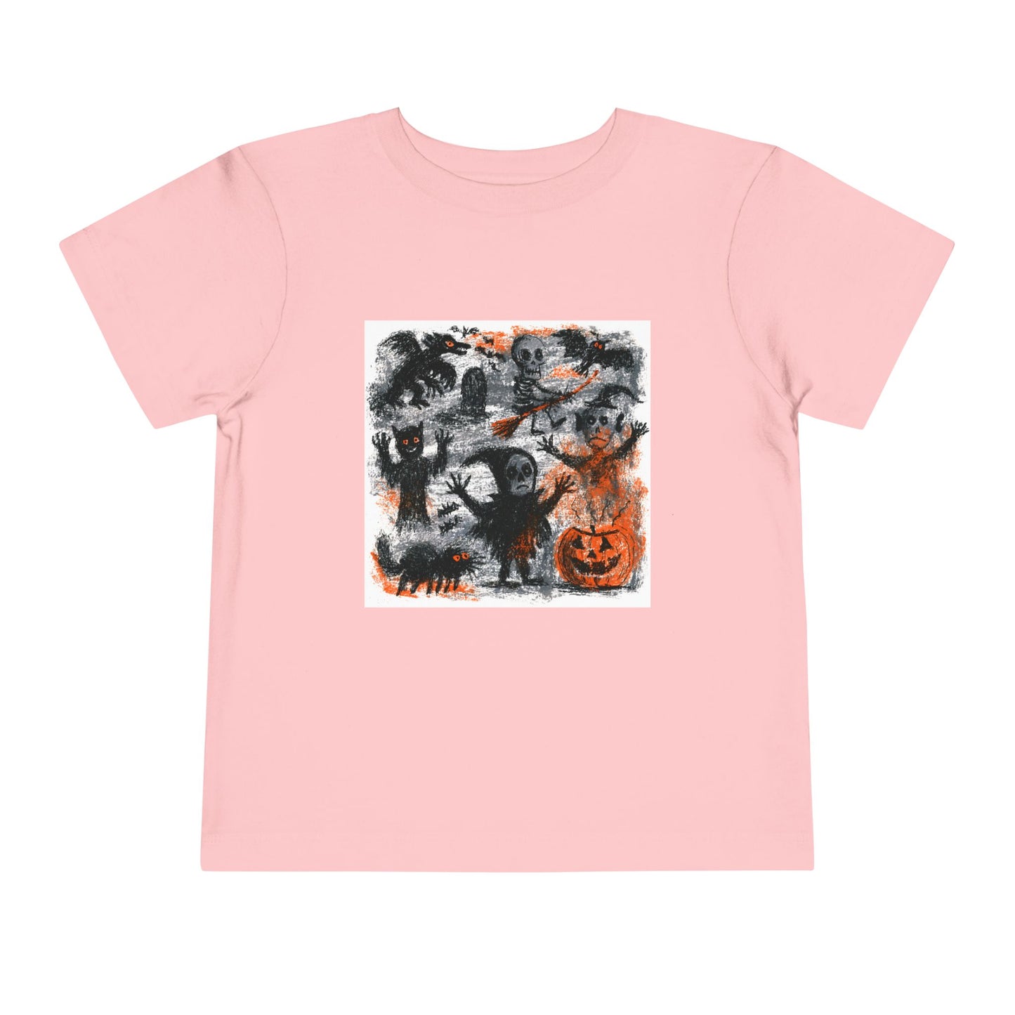 Cute Halloween Monsters Toddler Tee | Spooky Pumpkin Trick-or-Treat