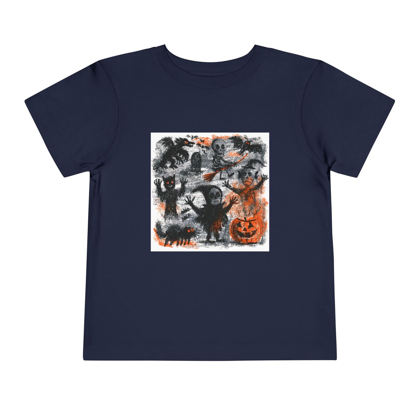Cute Halloween Monsters Toddler Tee | Spooky Pumpkin Trick-or-Treat