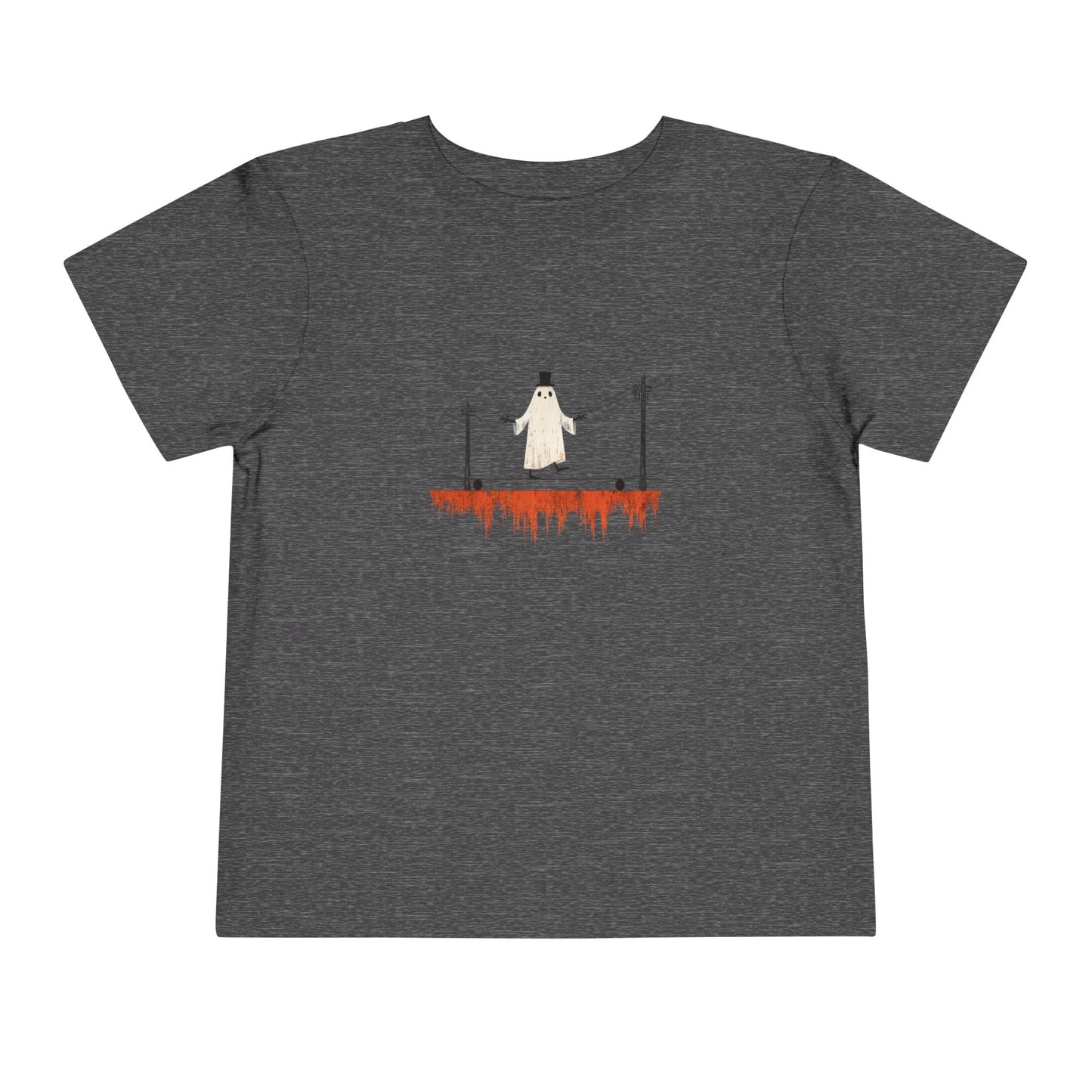 Toddler Tee — Ghost on a High Wire Halloween Graphic