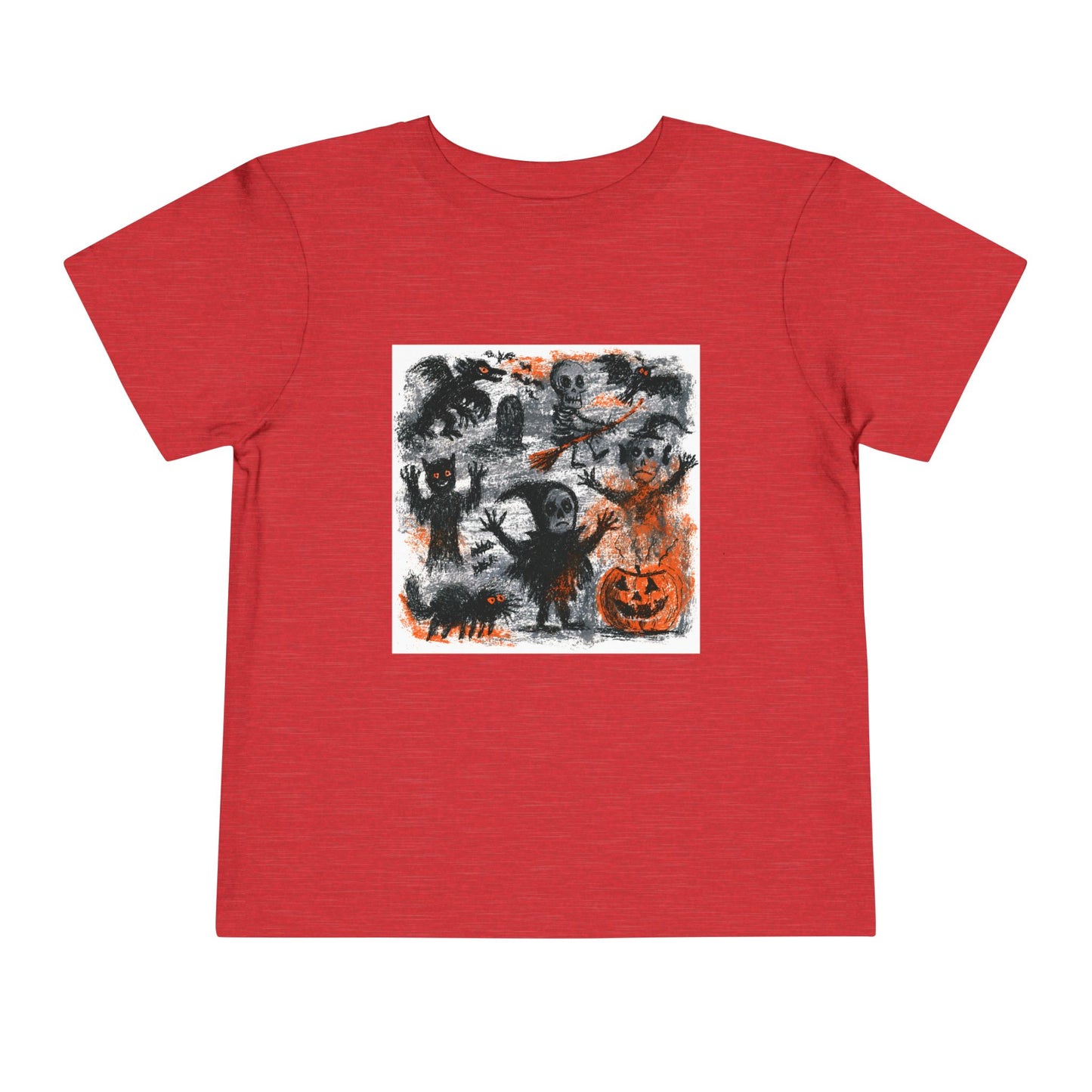 Cute Halloween Monsters Toddler Tee | Spooky Pumpkin Trick-or-Treat