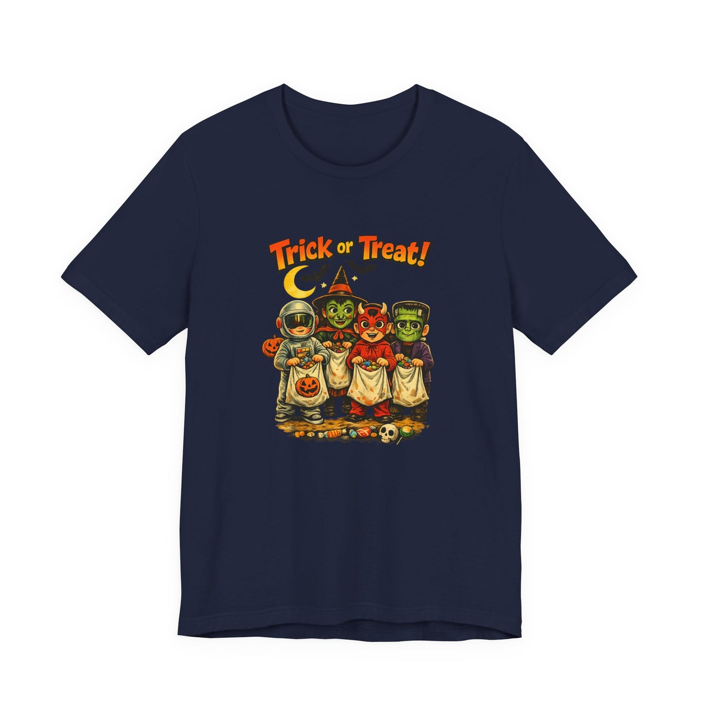 Halloween Trick or Treat Kids Costume T-Shirt