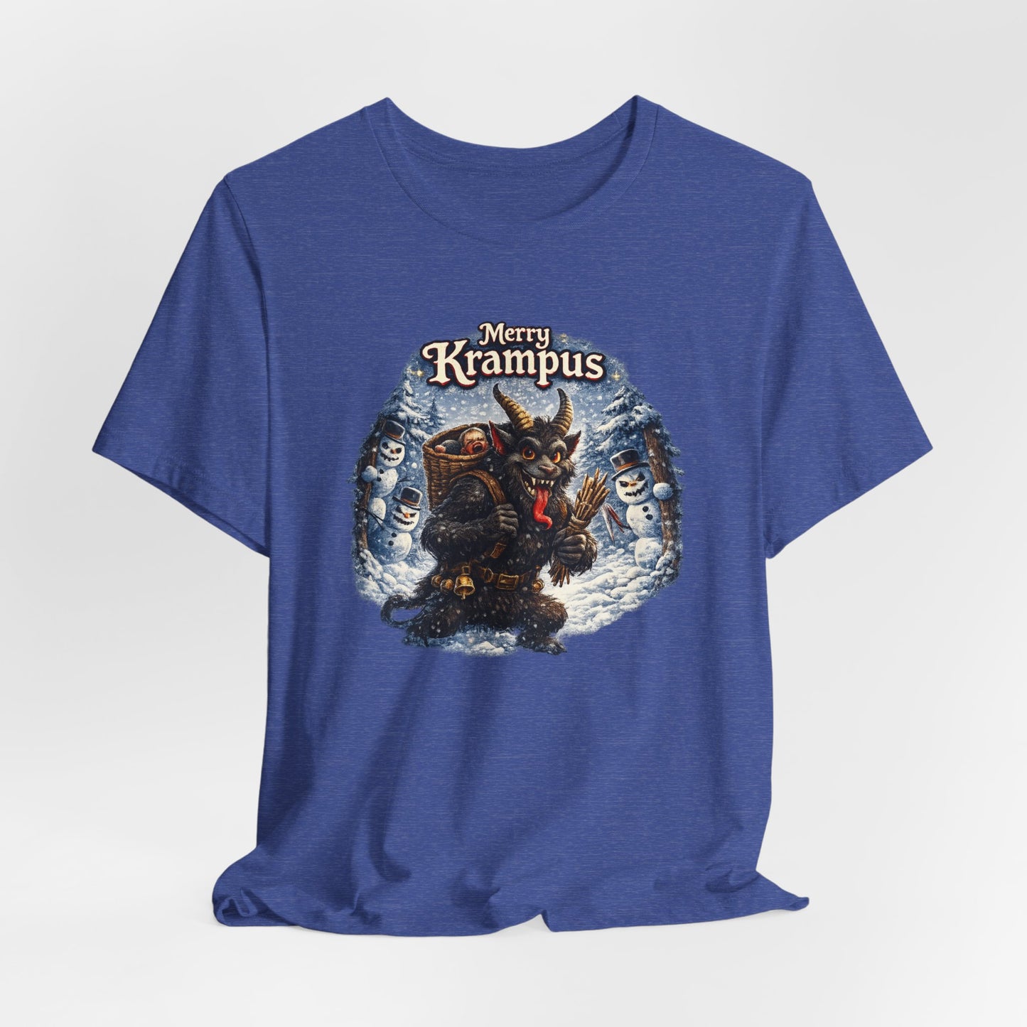 Krampus Christmas T-Shirt — 'Merry Krampus' Holiday Graphic Tee