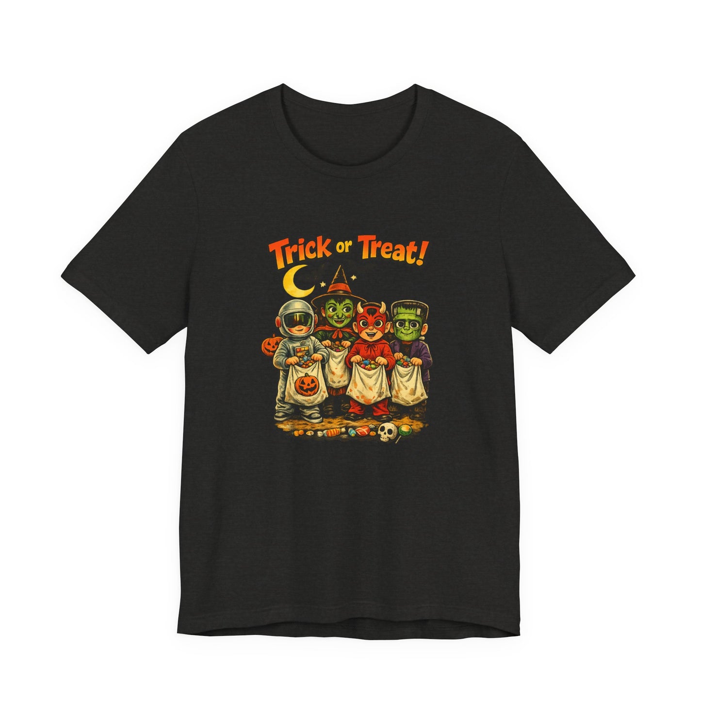 Halloween Trick or Treat Kids Costume T-Shirt