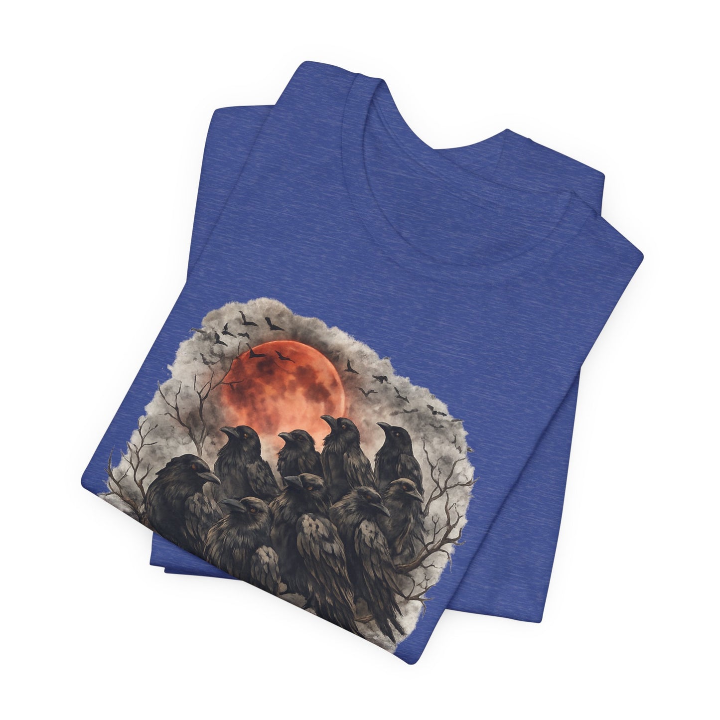 Members Only Raven Tee — Gothic Moon Crow Graphic T-Shirt