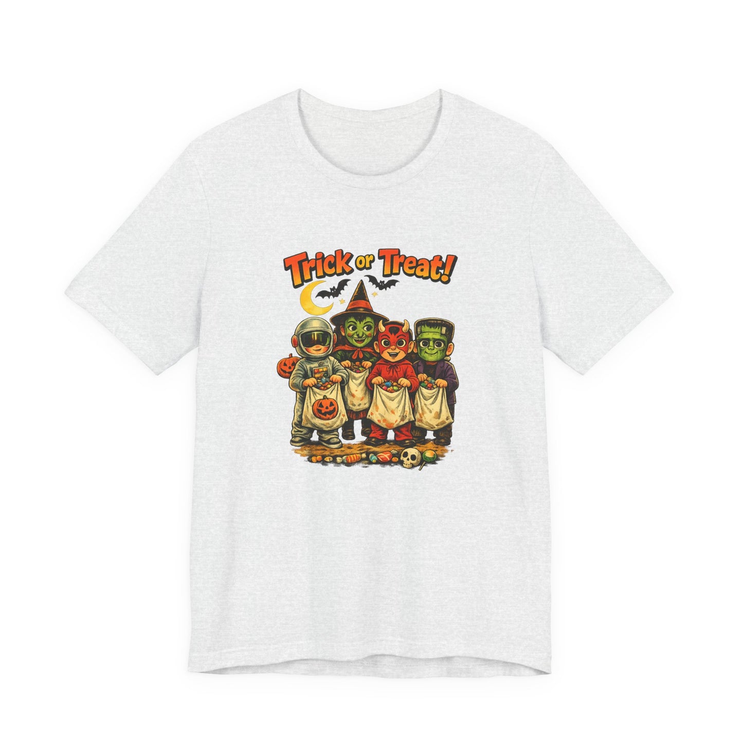 Halloween Trick or Treat Kids Costume T-Shirt