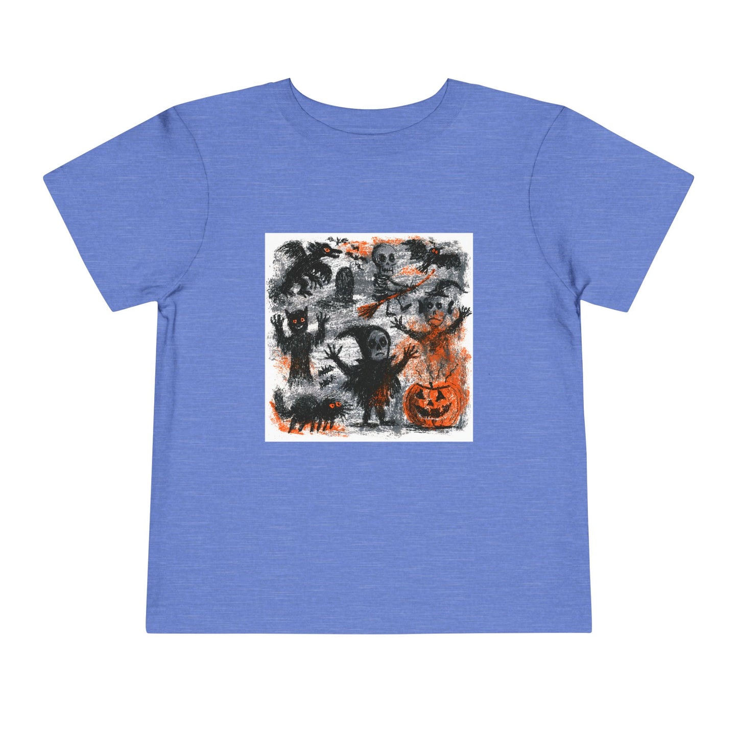 Cute Halloween Monsters Toddler Tee | Spooky Pumpkin Trick-or-Treat