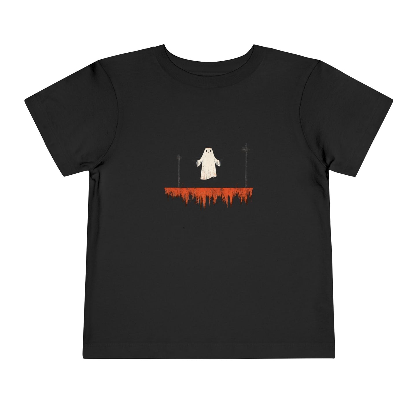 Toddler Tee — Ghost on a High Wire Halloween Graphic