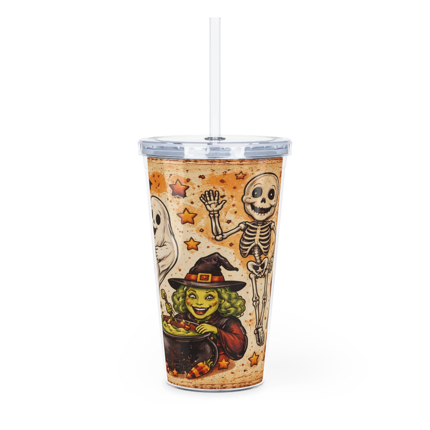 Halloween Kids Tumbler — 20oz Spooky 'Liquid Fear' Straw Cup