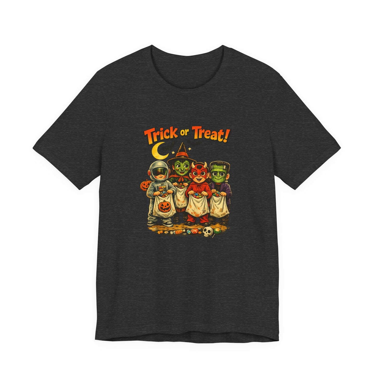 Halloween Trick or Treat Kids Costume T-Shirt