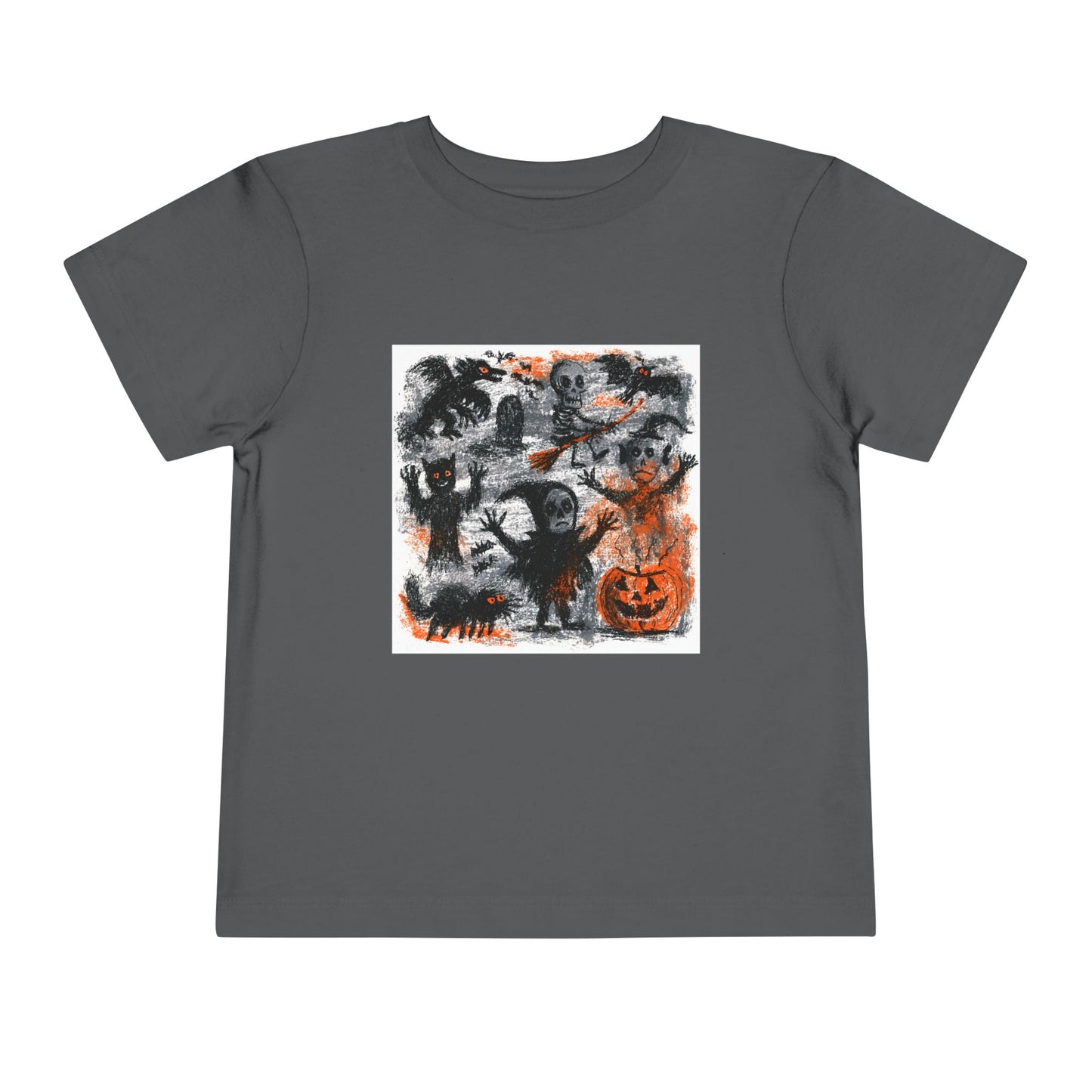 Cute Halloween Monsters Toddler Tee | Spooky Pumpkin Trick-or-Treat