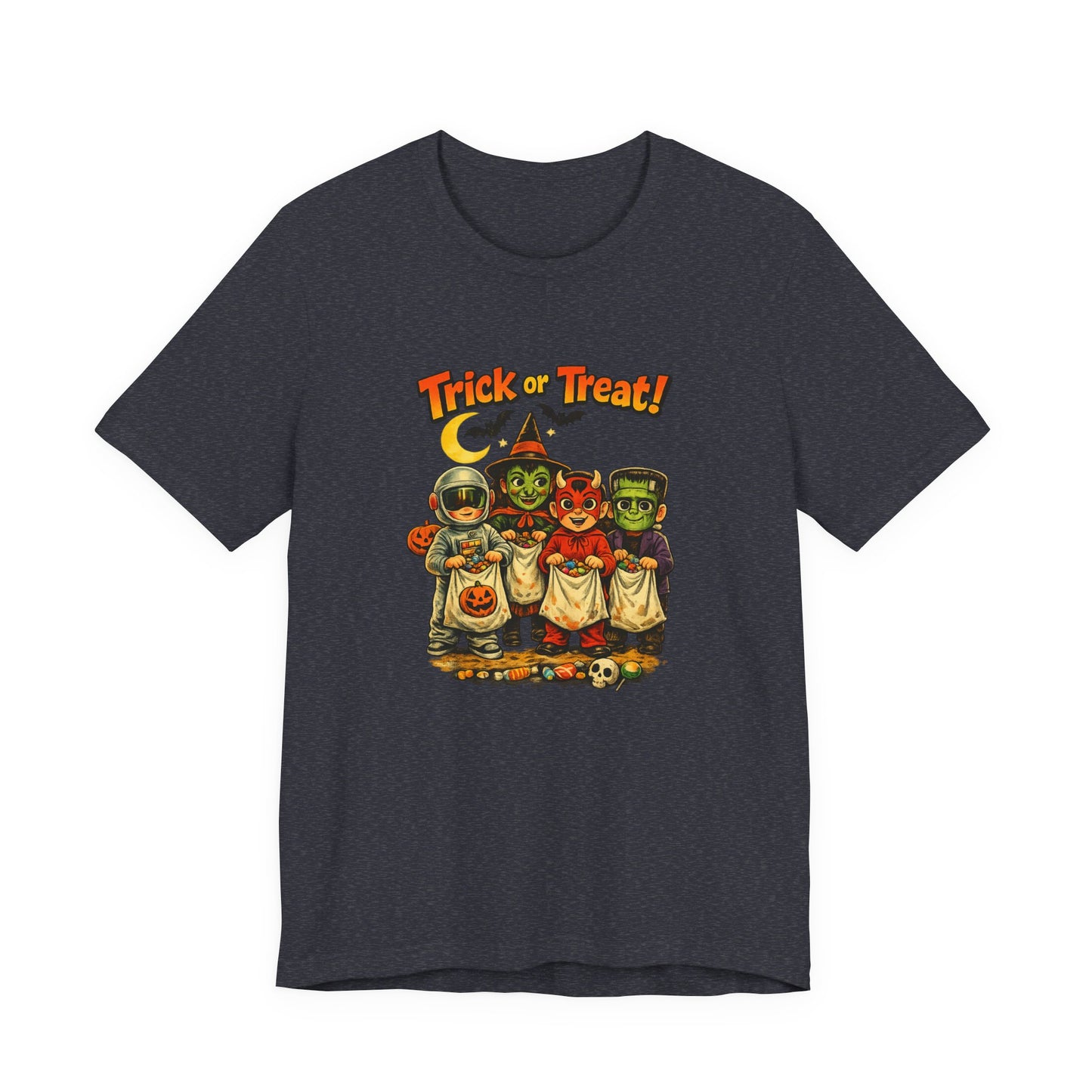 Halloween Trick or Treat Kids Costume T-Shirt