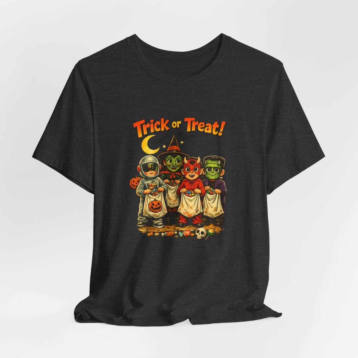 Halloween Trick or Treat Kids Costume T-Shirt
