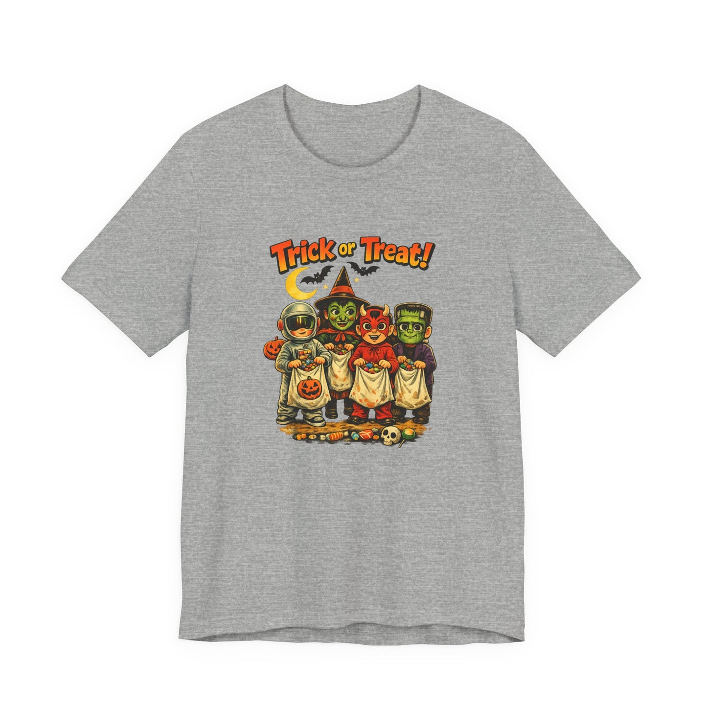 Halloween Trick or Treat Kids Costume T-Shirt