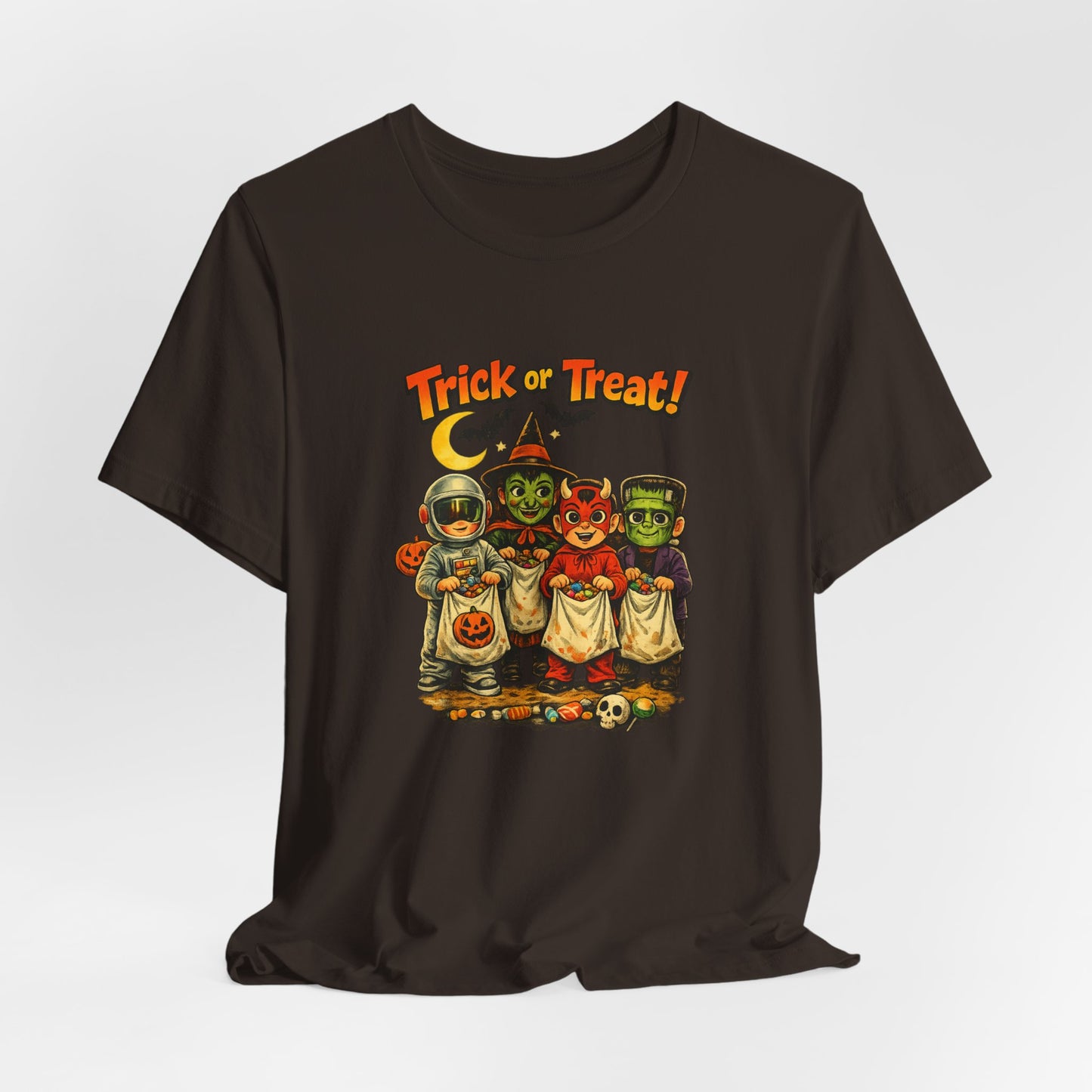 Halloween Trick or Treat Kids Costume T-Shirt