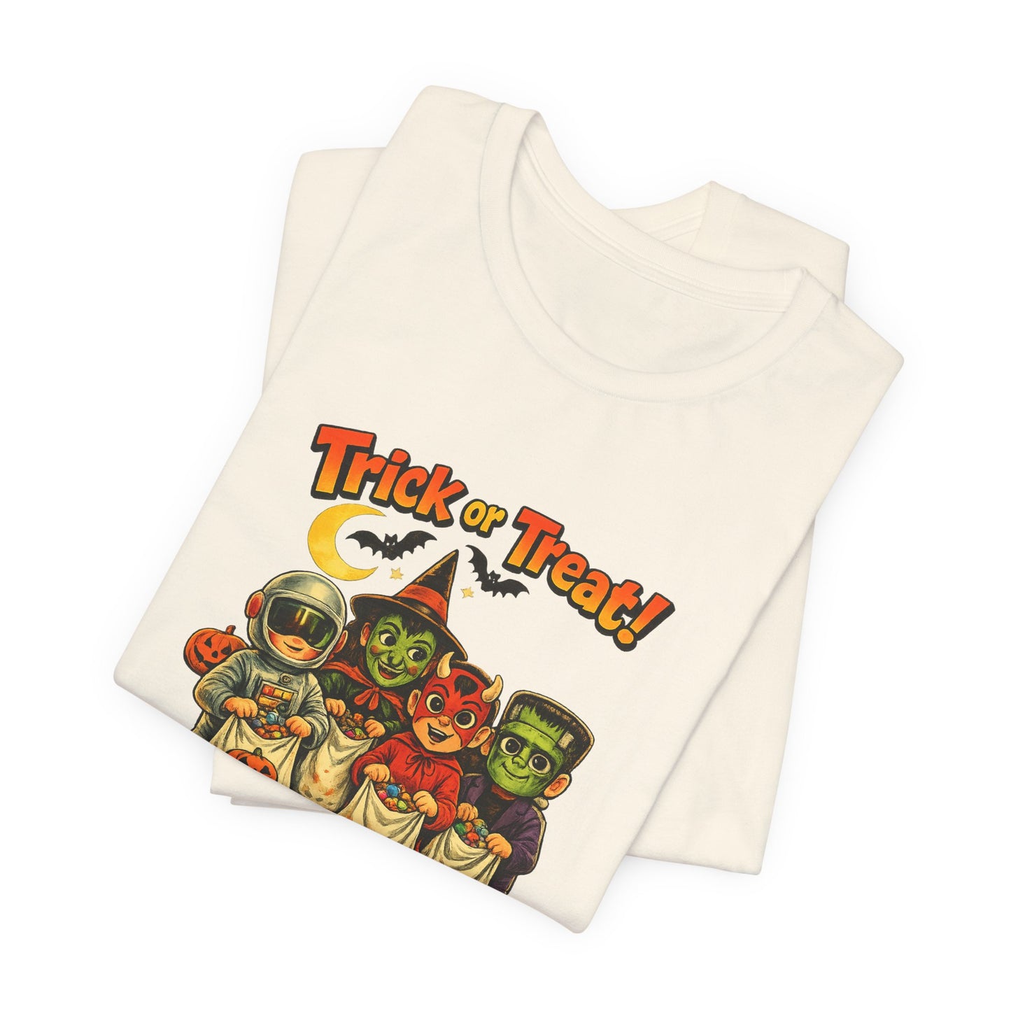 Halloween Trick or Treat Kids Costume T-Shirt