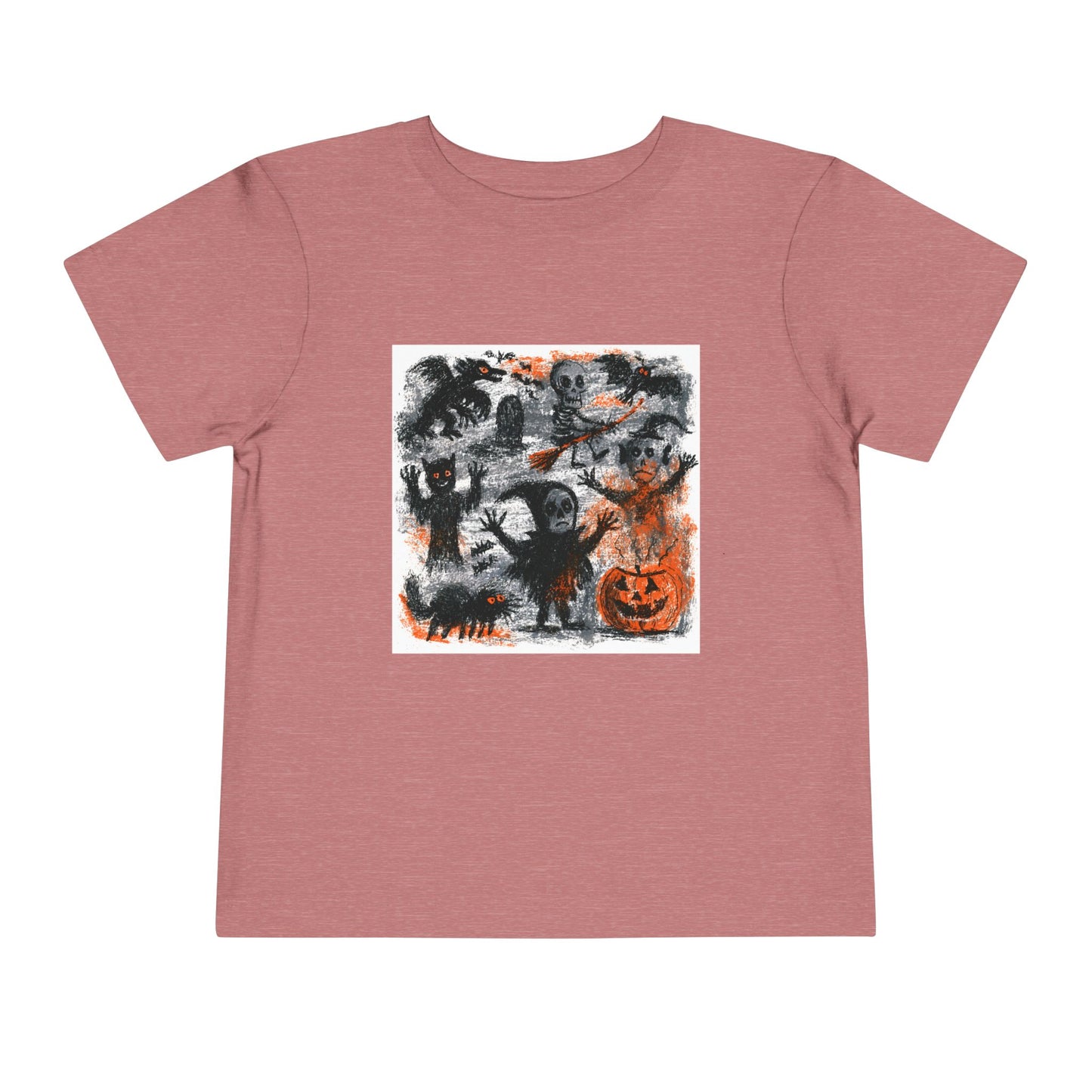 Cute Halloween Monsters Toddler Tee | Spooky Pumpkin Trick-or-Treat