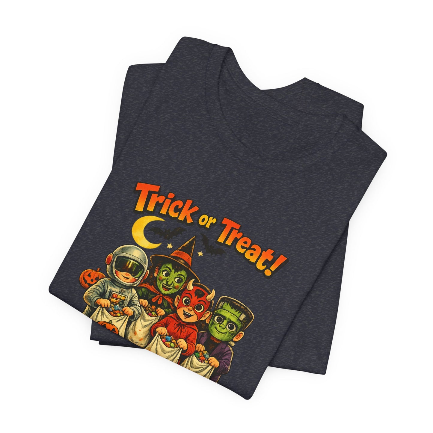 Halloween Trick or Treat Kids Costume T-Shirt