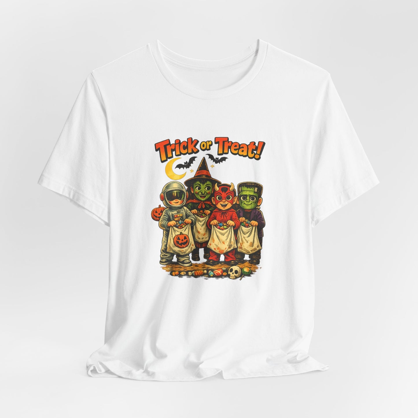 Halloween Trick or Treat Kids Costume T-Shirt